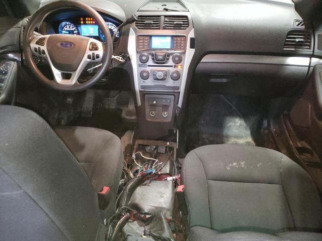 1FM5K8AR4FGC17672 - 2015 FORD EXPLORER POLICE INTERCEPTOR RED photo 8