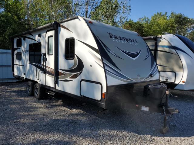 4YDT23928KK412393 - 2019 PASSPORT TRAVELTRLR WHITE photo 1