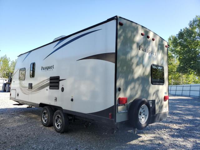 4YDT23928KK412393 - 2019 PASSPORT TRAVELTRLR WHITE photo 3
