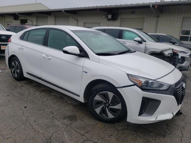 KMHC75LC3HU019881 - 2017 HYUNDAI IONIQ SEL WHITE photo 4