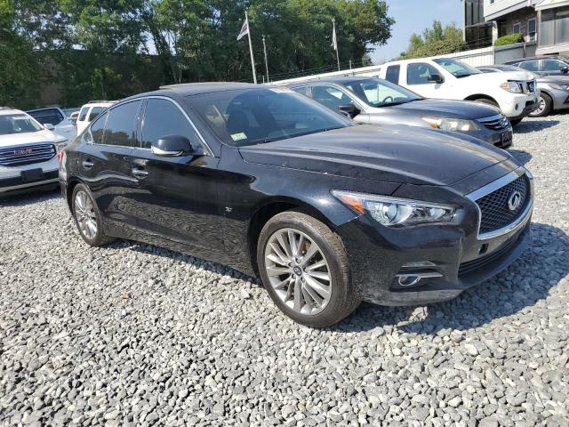 JN1BV7AR2FM408259 - 2015 INFINITI Q50 BASE Schwarz Foto 4