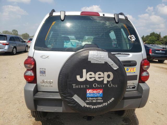 1J4GL48K05W534911 - 2005 JEEP LIBERTY SPORT Күміс фото 6