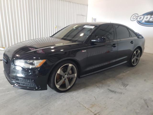 WAUHGAFC0EN088464 - 2014 AUDI A6 PRESTIGE BLACK photo 1