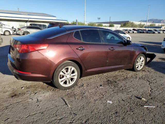 5XXGN4A77CG044096 - 2012 KIA OPTIMA EX MAROON photo 3