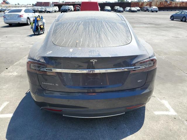 5YJSA1E29GF136905 - 2016 TESLA MODEL S GRAY photo 6