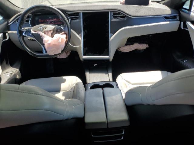 5YJSA1E29GF136905 - 2016 TESLA MODEL S GRAY photo 8