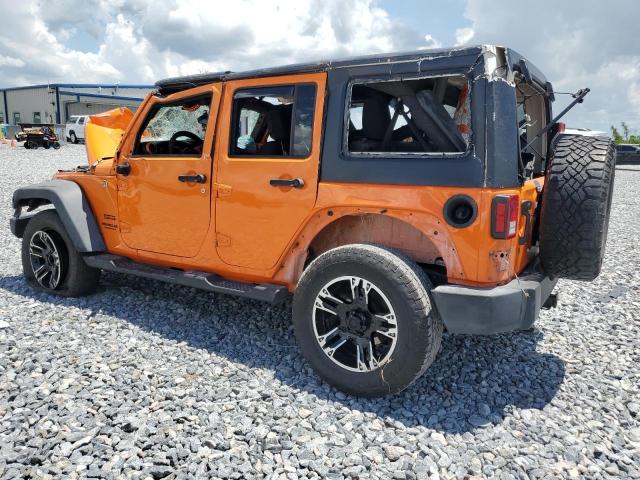 1C4BJWDG3DL521444 - 2013 JEEP WRANGLER U SPORT Նարնջագույն լուսանկար 2
