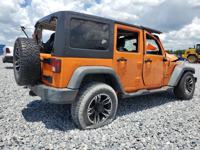 1C4BJWDG3DL521444 - 2013 JEEP WRANGLER U SPORT Նարնջագույն լուսանկար 3