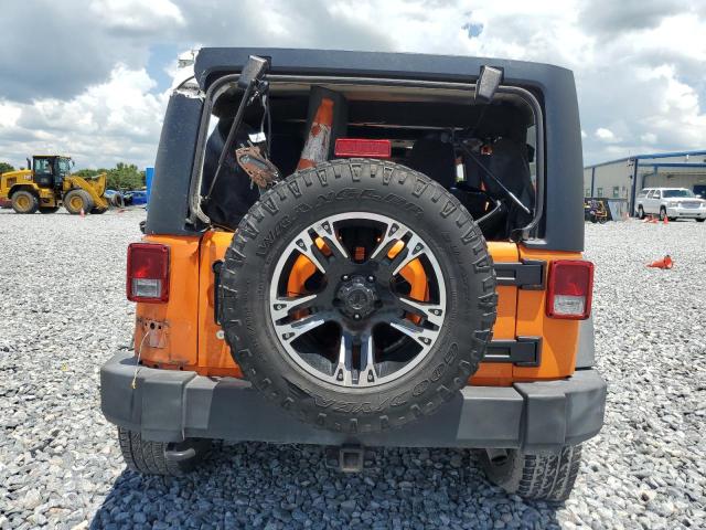 1C4BJWDG3DL521444 - 2013 JEEP WRANGLER U SPORT Նարնջագույն լուսանկար 6