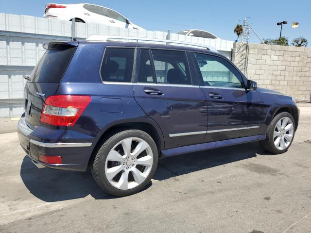 WDCGG8HB8AF450311 - 2010 MERCEDES-BENZ GLK 350 4MATIC BLUE photo 3