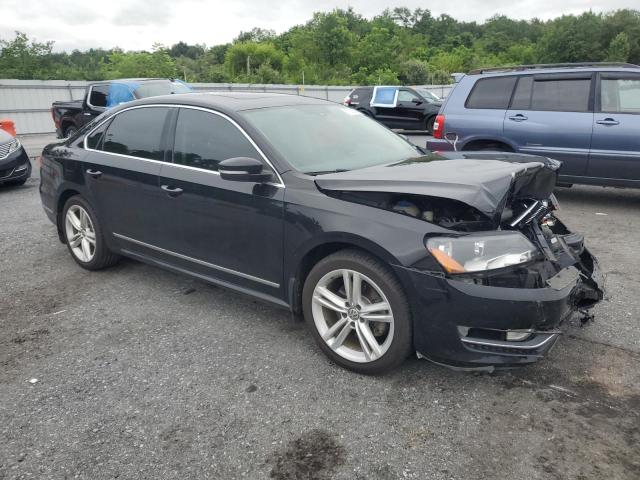 1VWCN7A39EC110838 - 2014 VOLKSWAGEN PASSAT SEL შავი ფოტო 4