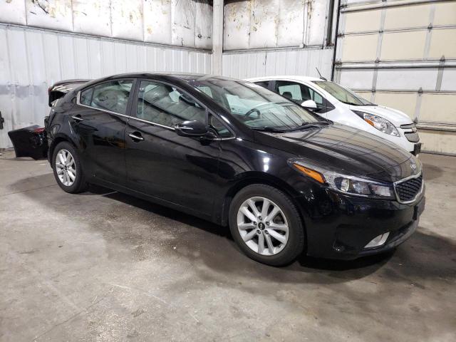 3KPFL4A75HE048231 - 2017 KIA FORTE LX BLACK photo 4