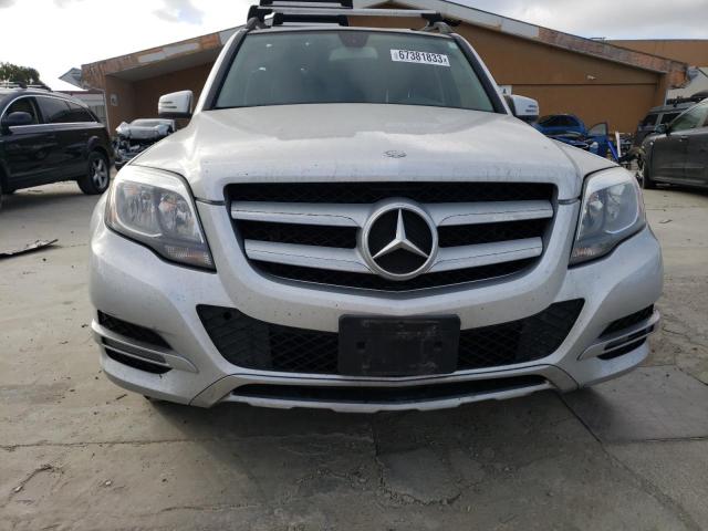 WDCGG8JB5EG166113 - 2014 MERCEDES-BENZ GLK 350 4MATIC SILVER photo 5