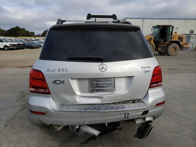 WDCGG8JB5EG166113 - 2014 MERCEDES-BENZ GLK 350 4MATIC SILVER photo 6