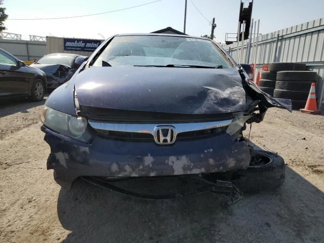 2HGFA16968H519131 - 2008 HONDA CIVIC EXL BLUE photo 5