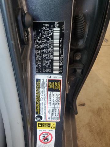 4T4BF1FK9CR190868 - 2012 TOYOTA CAMRY BASE GRAY photo 12