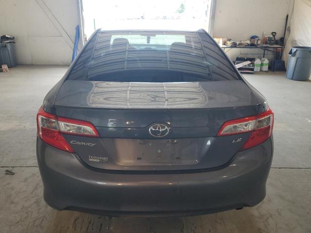 4T4BF1FK9CR190868 - 2012 TOYOTA CAMRY BASE GRAY photo 6