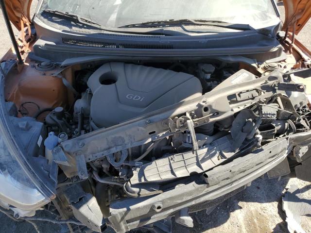 KMHTC6AD8HU312303 - 2017 HYUNDAI VELOSTER ORANGE photo 11