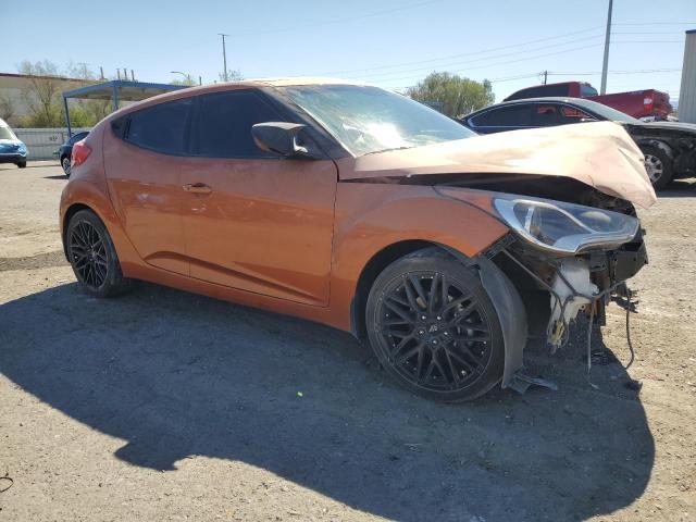 KMHTC6AD8HU312303 - 2017 HYUNDAI VELOSTER ORANGE photo 4