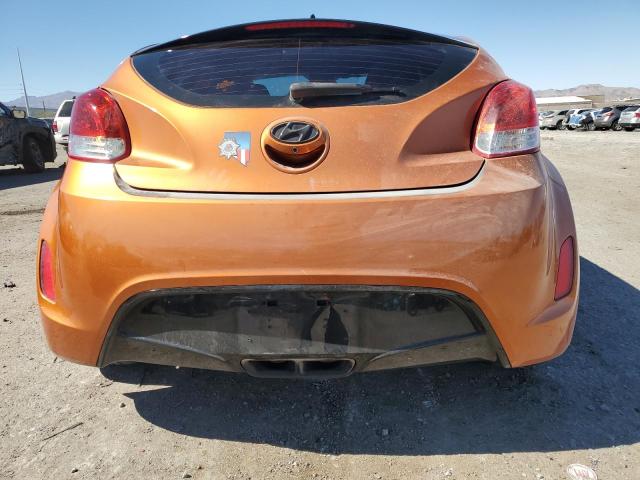 KMHTC6AD8HU312303 - 2017 HYUNDAI VELOSTER ORANGE photo 6