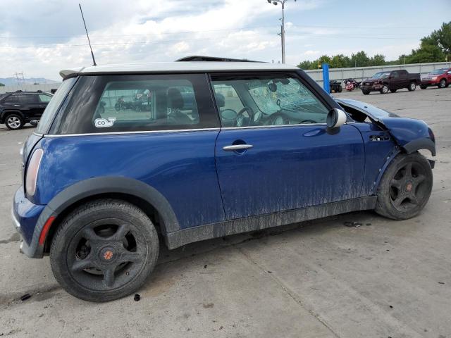 WMWRC33414TC51404 - 2004 MINI COOPER BLUE photo 3