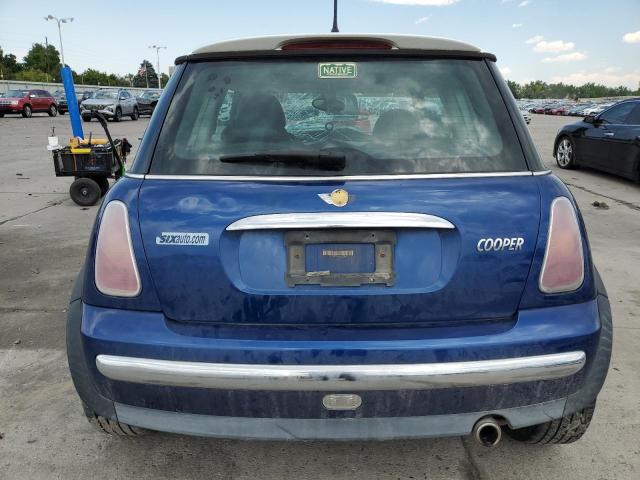WMWRC33414TC51404 - 2004 MINI COOPER BLUE photo 6