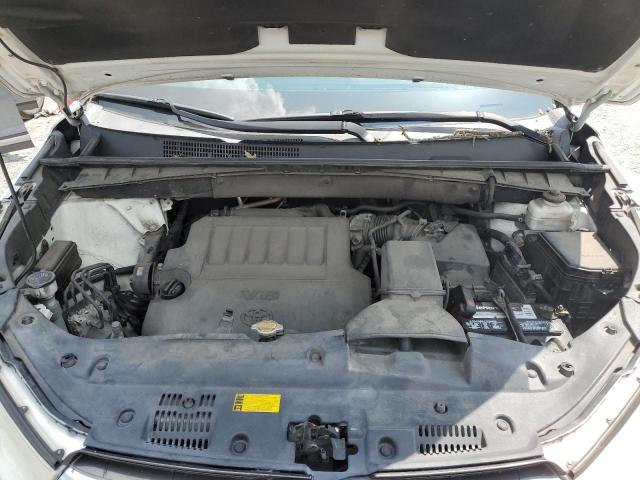 5TDJKRFH8ES045790 - 2014 TOYOTA HIGHLANDER XLE WHITE photo 12