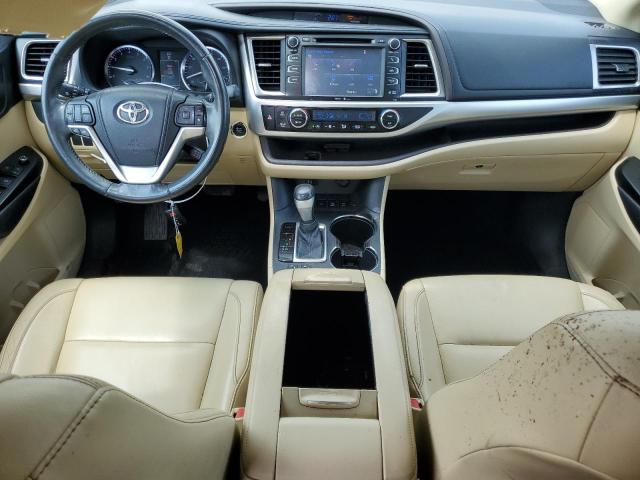 5TDJKRFH8ES045790 - 2014 TOYOTA HIGHLANDER XLE WHITE photo 8