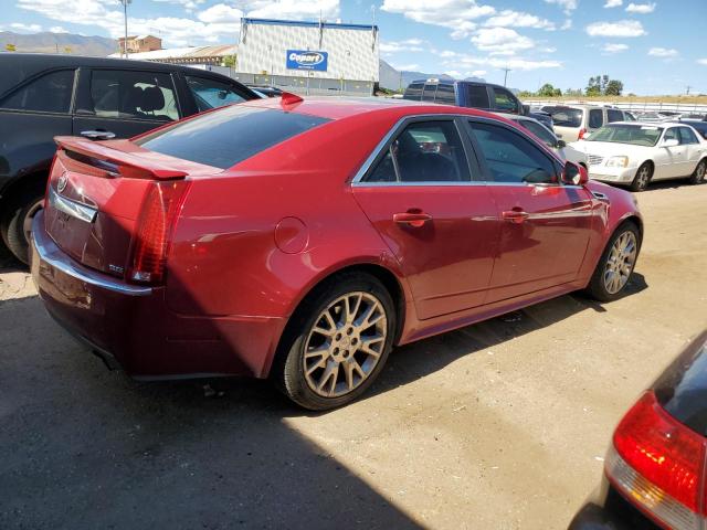 1G6DS5EDXB0165662 - 2011 CADILLAC CTS PREMIUM COLLECTION RED photo 3