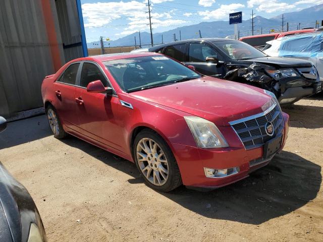 1G6DS5EDXB0165662 - 2011 CADILLAC CTS PREMIUM COLLECTION RED photo 4