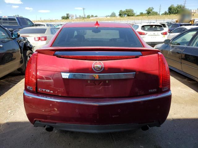 1G6DS5EDXB0165662 - 2011 CADILLAC CTS PREMIUM COLLECTION RED photo 6