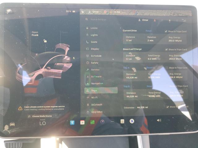 5YJ3E1EA5LF802149 - 2020 TESLA MODEL 3 BLACK photo 9