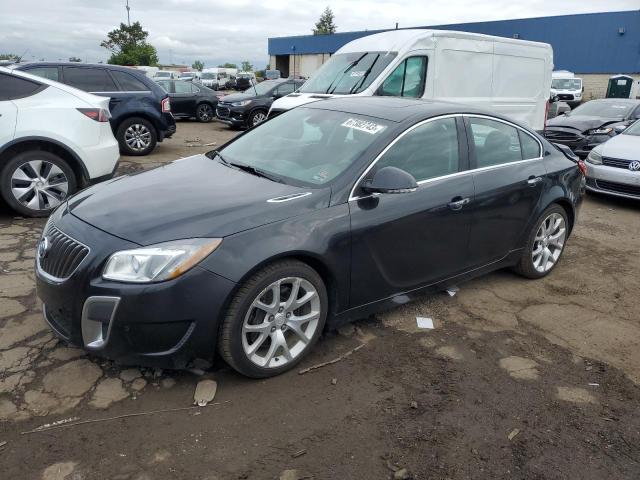 2G4GV5GVXC9164490 - 2012 BUICK REGAL GS BLACK photo 1