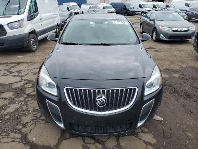 2G4GV5GVXC9164490 - 2012 BUICK REGAL GS BLACK photo 5