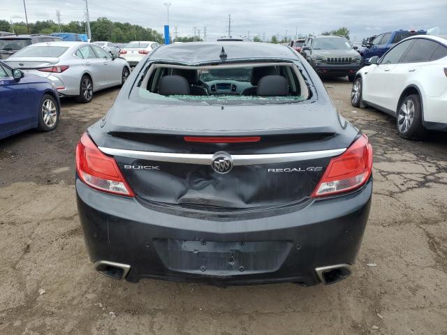 2G4GV5GVXC9164490 - 2012 BUICK REGAL GS BLACK photo 6