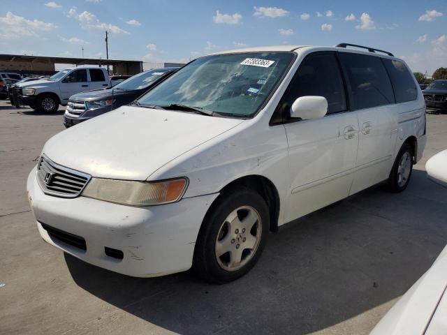 2HKRL18631H524471 - 2001 HONDA ODYSSEY EX WHITE photo 1