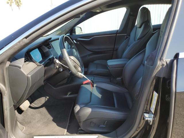 5YJSA1E27JF291279 - 2018 TESLA MODEL S Սև լուսանկար 7