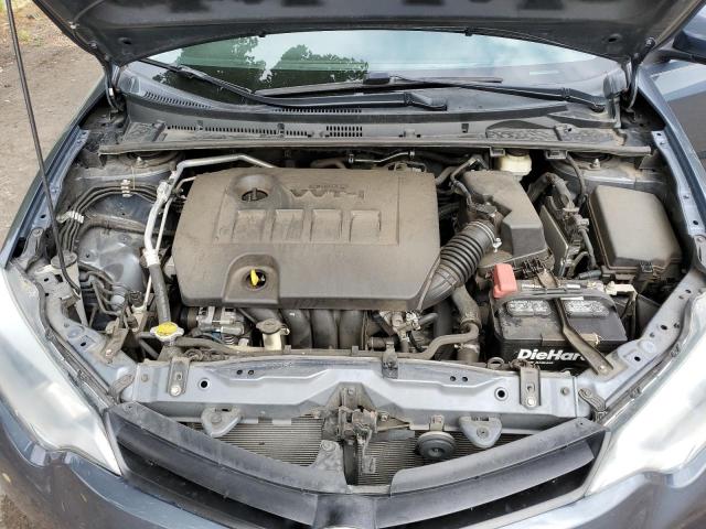 2T1BURHE5GC546391 - 2016 TOYOTA COROLLA L GRAY photo 11