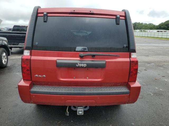 1J8HG48K46C136448 - 2006 JEEP COMMANDER RED photo 6