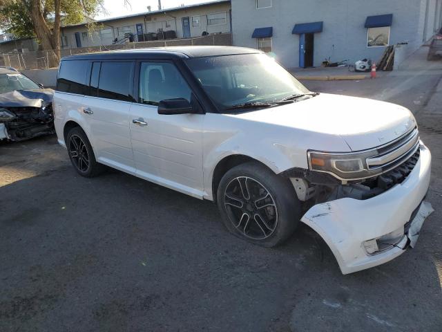 2FMGK5D85DBD07122 - 2013 FORD FLEX LIMITED WHITE photo 4