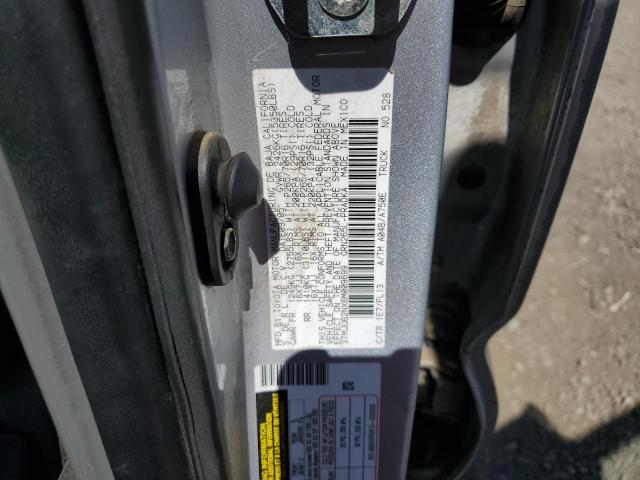 3TMJU62NX6M009699 - 2006 TOYOTA TACOMA DOUBLE CAB PRERUNNER SILVER photo 12