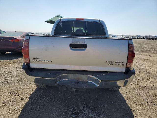 3TMJU62NX6M009699 - 2006 TOYOTA TACOMA DOUBLE CAB PRERUNNER SILVER photo 6