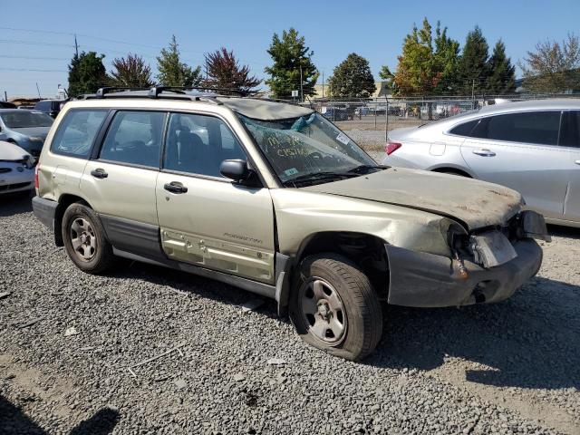 JF1SF63522H723568 - 2002 SUBARU FORESTER L TAN photo 4