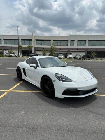 WP0AA2A82JK261475 - 2018 PORSCHE CAYMAN WHITE photo 1