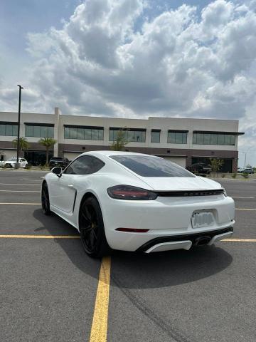 WP0AA2A82JK261475 - 2018 PORSCHE CAYMAN WHITE photo 3