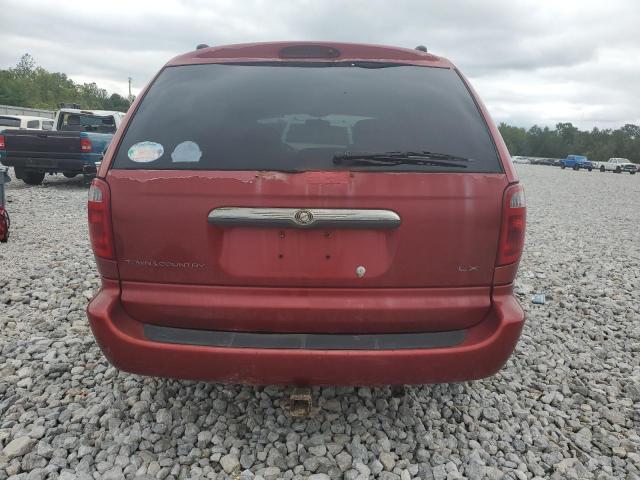 2C8GP44391R228638 - 2001 CHRYSLER TOWN & COU LX RED photo 6