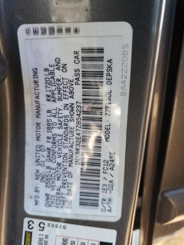 1NXBR32E47Z854237 - 2007 TOYOTA COROLLA CE Boz foto 12