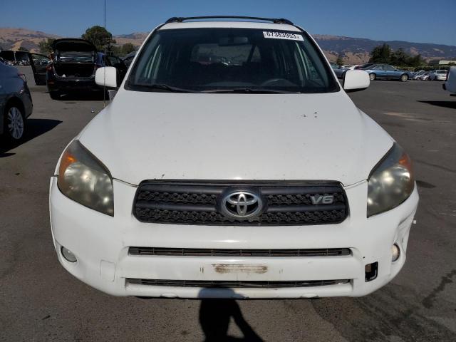 JTMZK32V476008699 - 2007 TOYOTA RAV4 SPORT WHITE photo 5