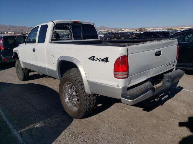 1D7HG42N74S713993 - 2004 DODGE DAKOTA SLT WHITE photo 2