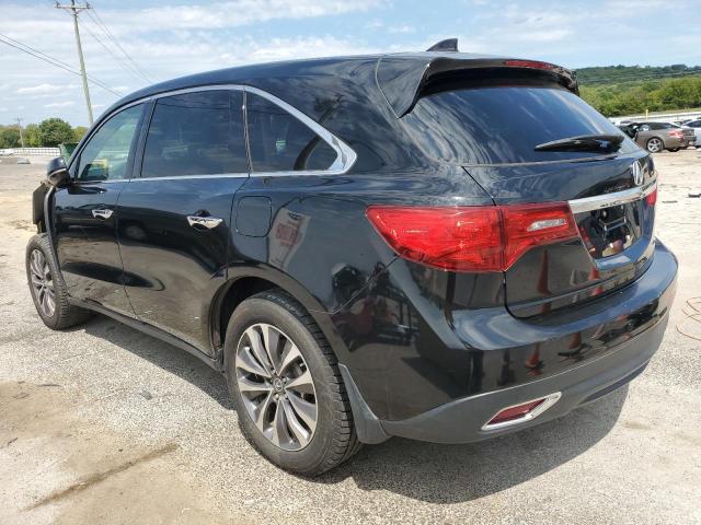 5FRYD4H48GB028077 - 2016 ACURA MDX TECHNOLOGY BLACK photo 2